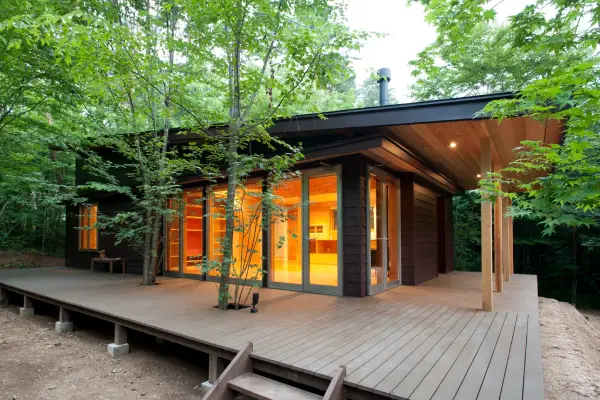 خرید ویلا ترکیب چوب و فلز