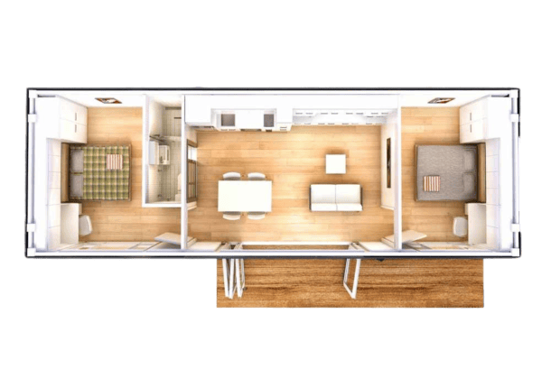 طراحی و دکوراسیون داخلی کانکس