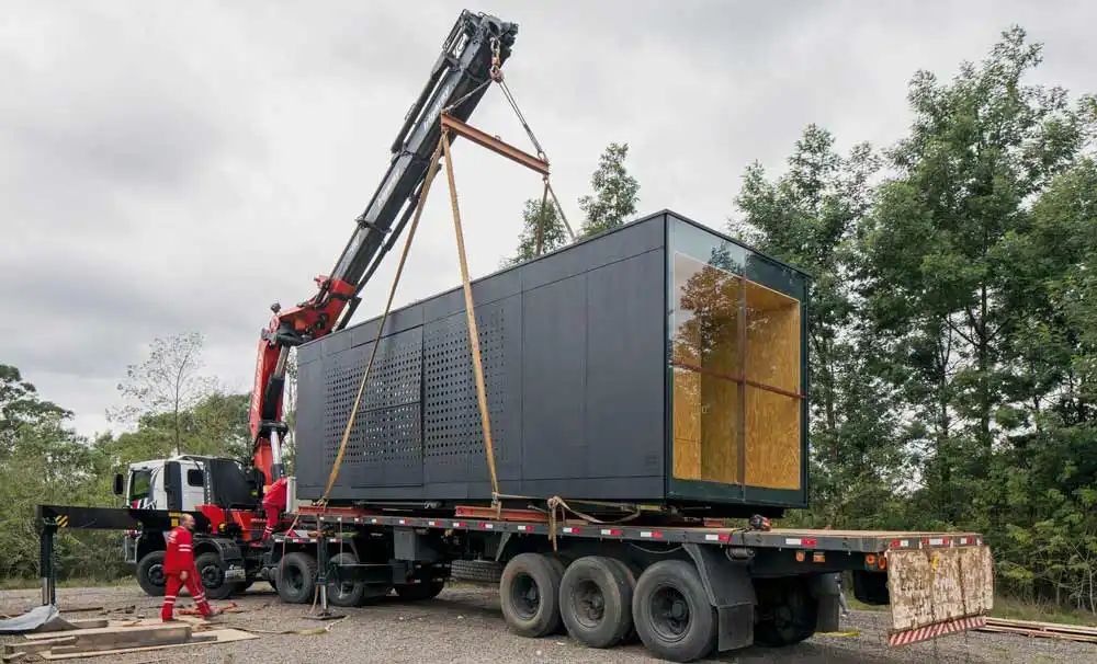 نحوه حمل و نقل و جابجایی کانکس