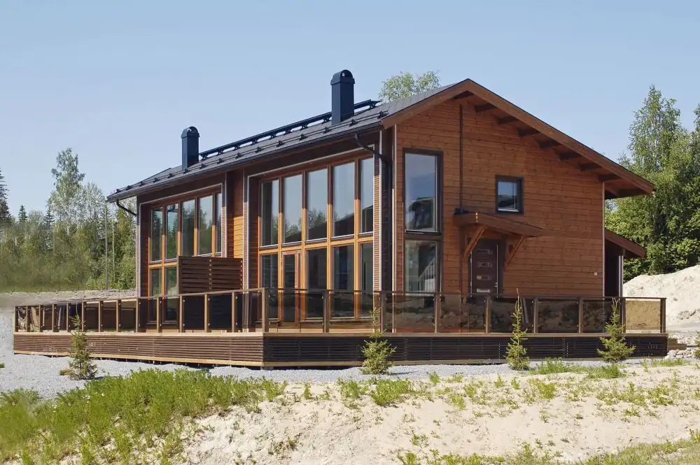 ویلا چوبی از پیش ساخته شده