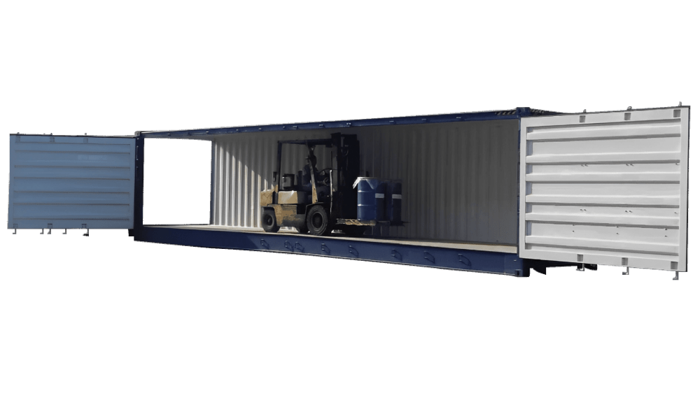 کانتینر بغل بازشو